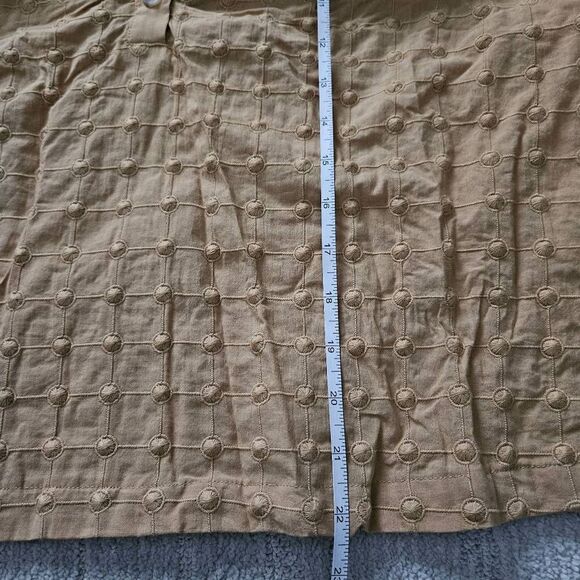 Mon Renn Isla Top and Mini Skirt Set in Biscuit Size Small - Picture 14 of 14